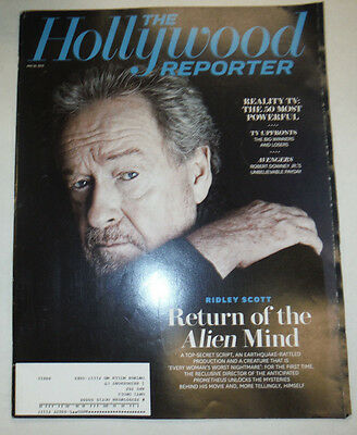 Hollywood Reporter OS Magazine Ridley Scott & Robert Downey Jr. May 2012 060415R