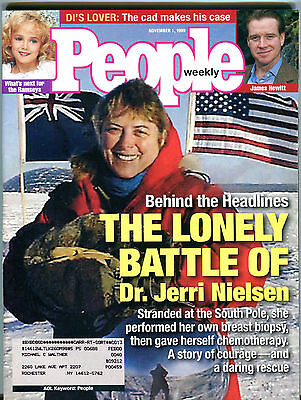 People Magazine November 1 1999 Dr. Jerri Nielsen James Hewitt EX 012016jhe