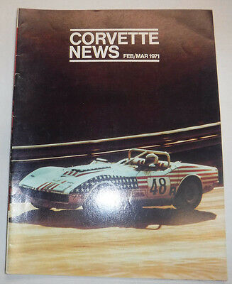 Corvette News Magazine John Greenwood Road Atlanta March 1971 081915R