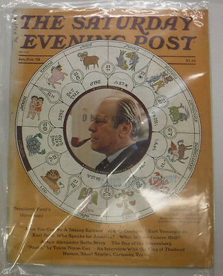 The Saturday Evening Post Magazine Gerald Ford & Connors February 1975 082015R2