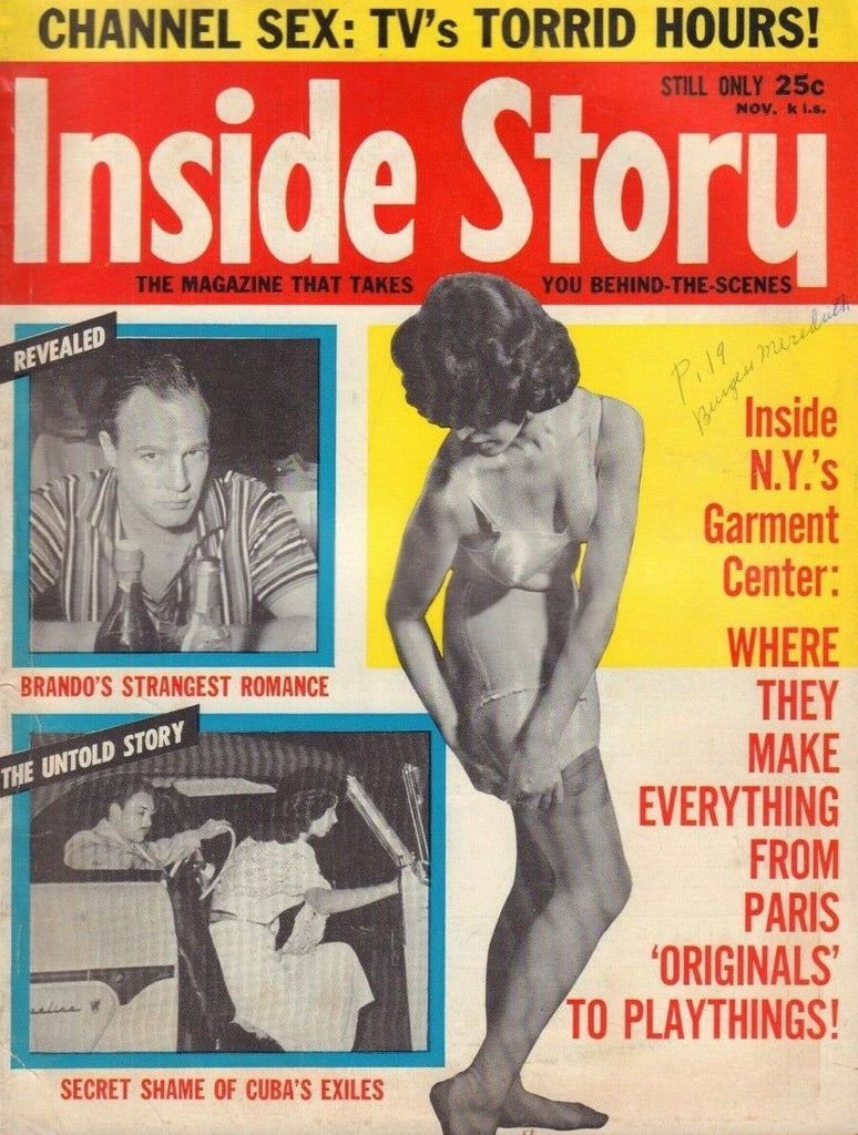 Inside Story November 1961 Marlon Brando Dick Clark Bill Darr 013119DBE2