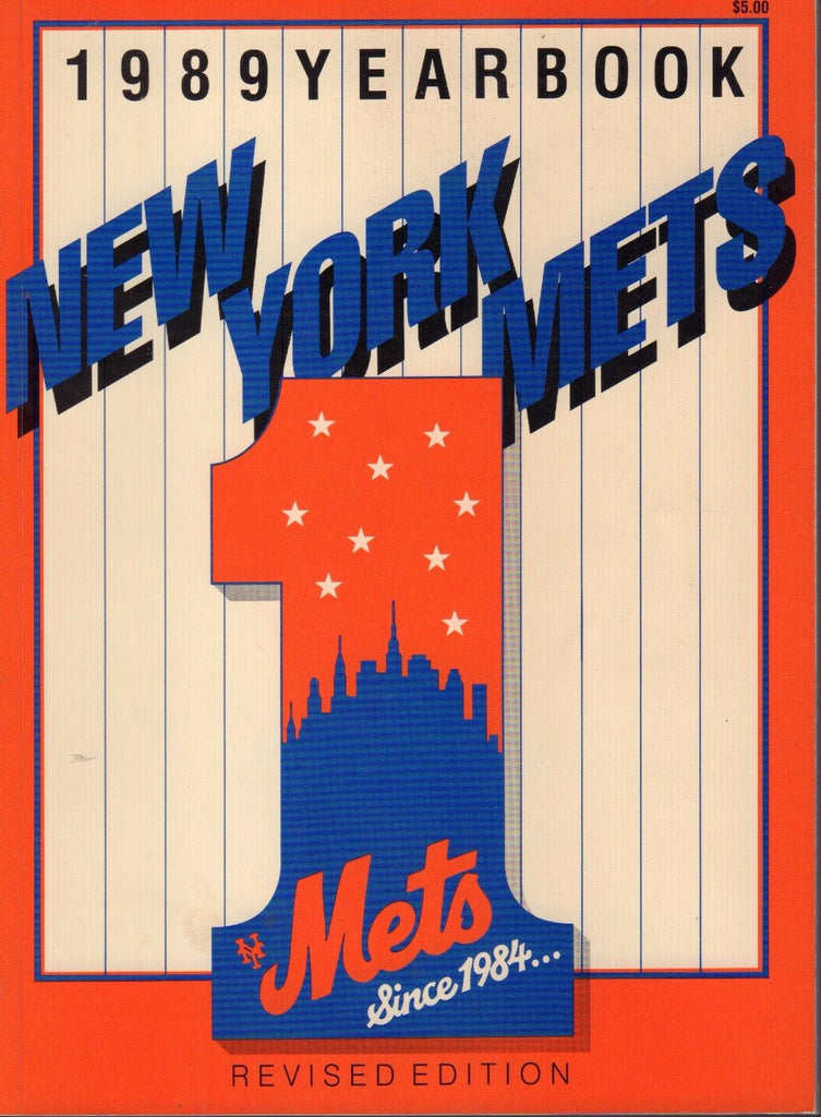 1989 New York Mets Yearbook 072917nonjhe