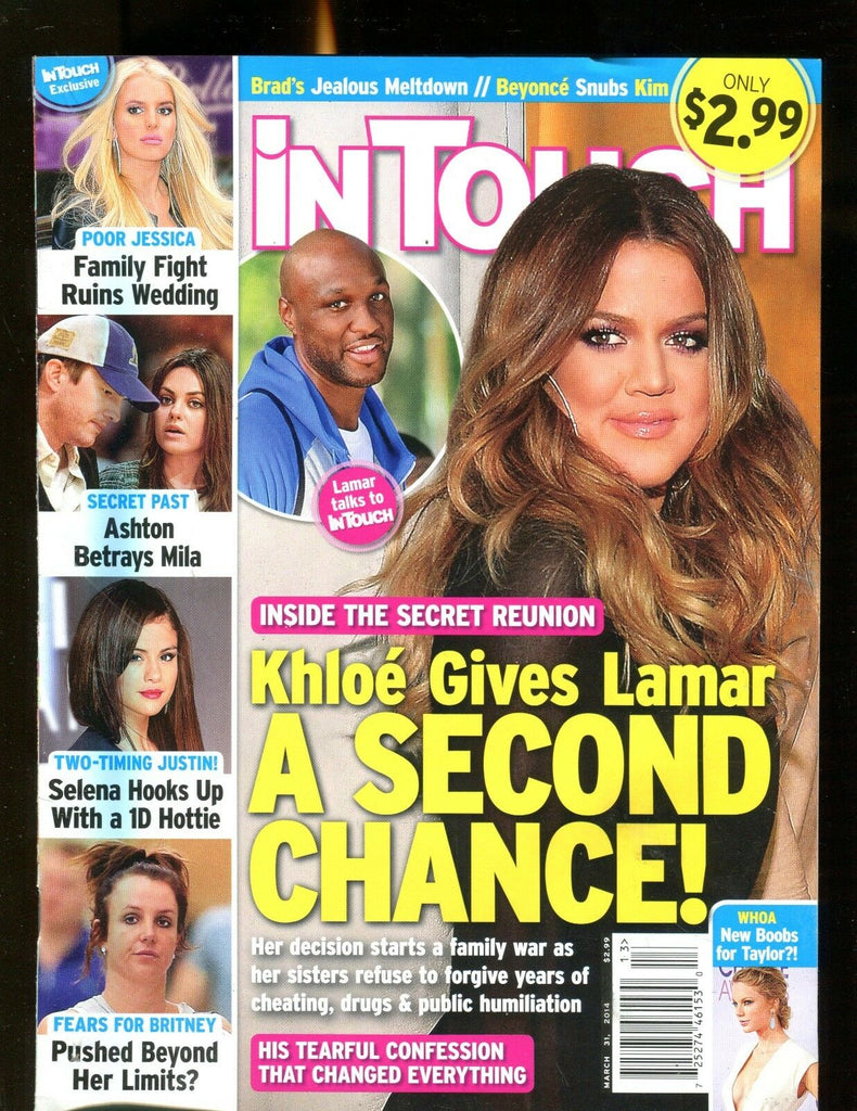 In Touch Magazine March 31 2014 Khloe Kardashian EX No ML 122316jhe