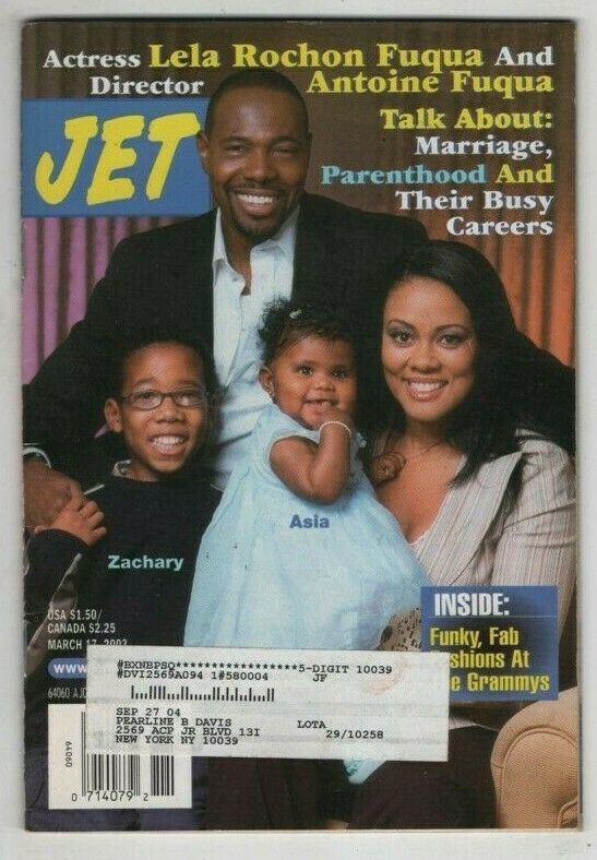 Jet Mag Lela Rochon Fuqua & Antoine Fuqua March 17, 2003 062920nonr