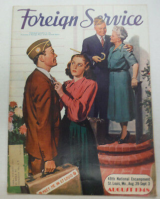 Foreign Service Magazine All Set For St.Louis August 1948 061215R