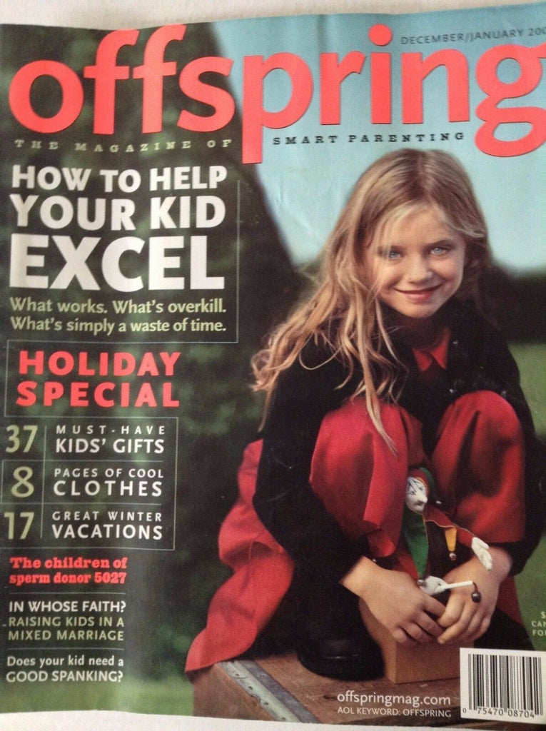 Offspring Magazine How To Help Your Kid Excel January 2001 081117nonrh