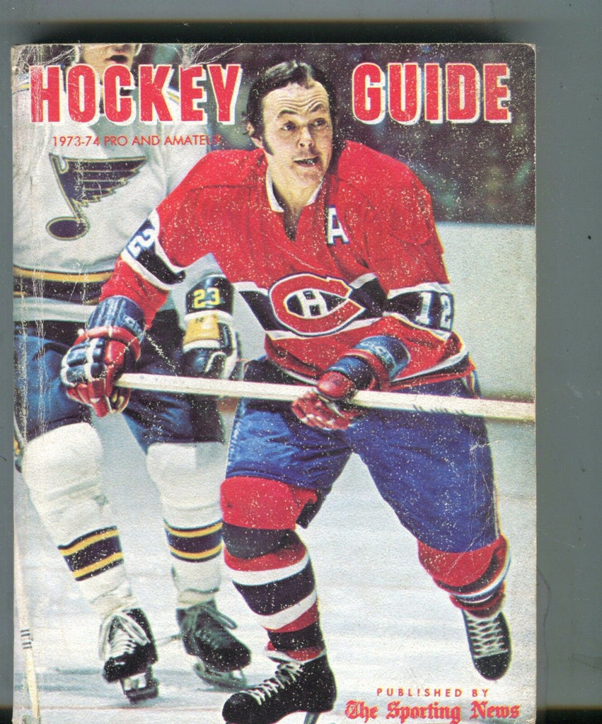 NHL 1973-1974 Pro Amateur Guide VG 051817nonjhe