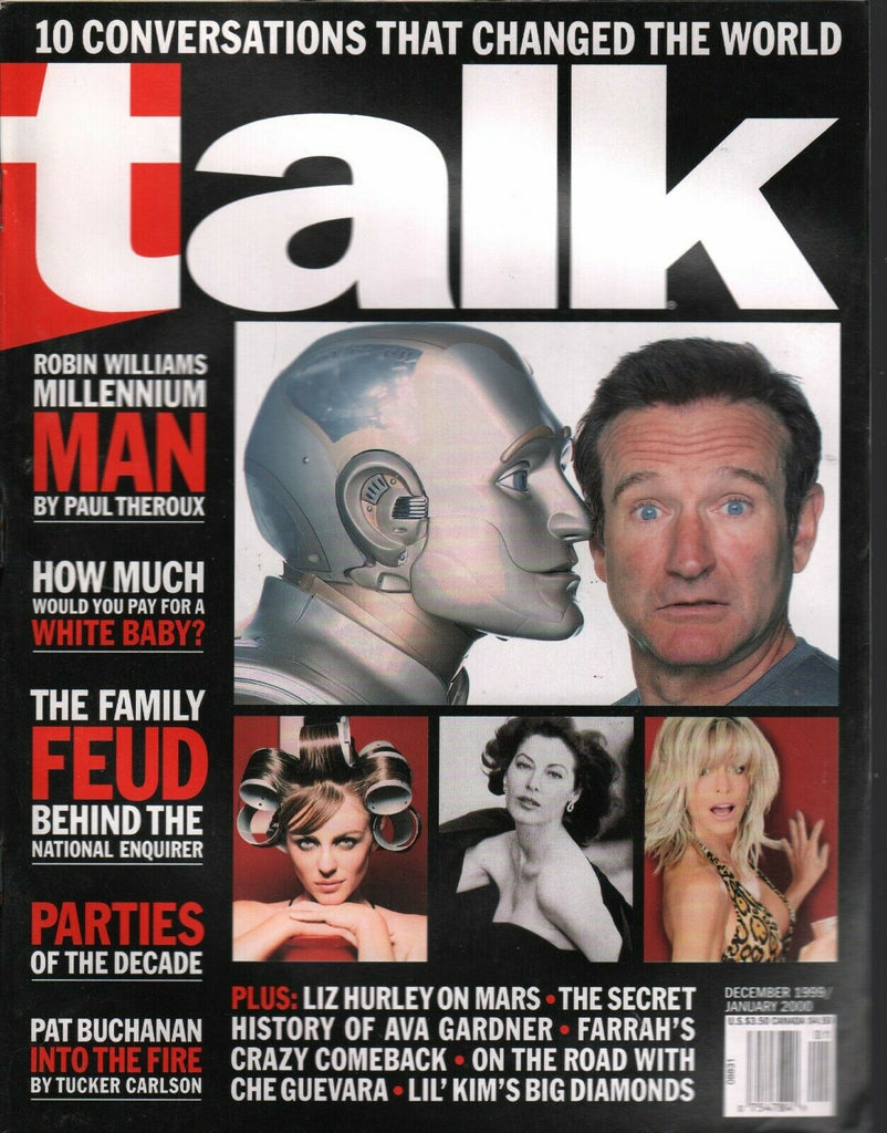 Talk Magazine December 1999/January 2000 Robin Williams Liz Hurley 020520AME