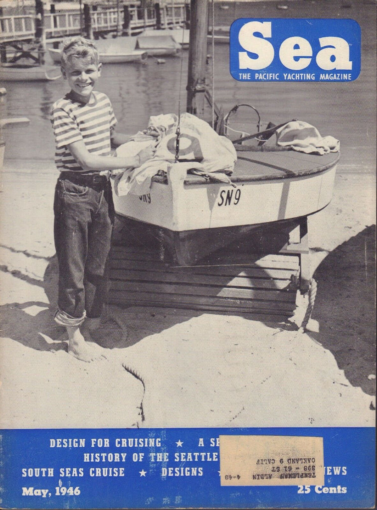 Sea Boating Magazine May 1946 South Seas Cruise 041817nonDBE