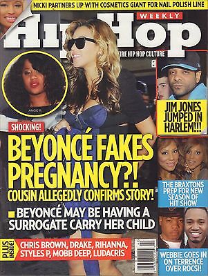 Hip-Hop Weekly November 6 2011 Beyonce, Jim Jones, Nicki Minaj VG 060616DBE