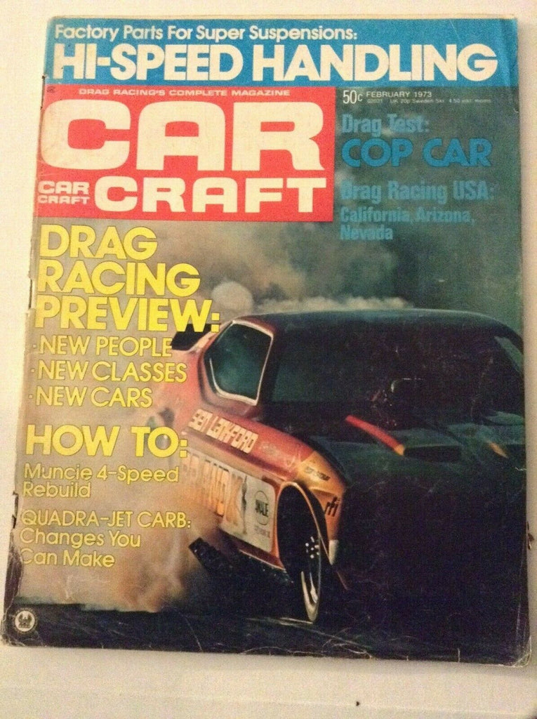 Car Craft Magazine Drag Racin Muncie 4 Speed Rebuild February 1973 061219nonrh