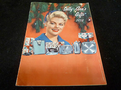 Sally Ann's Gifts Catalog 1958 27 illustrated pages