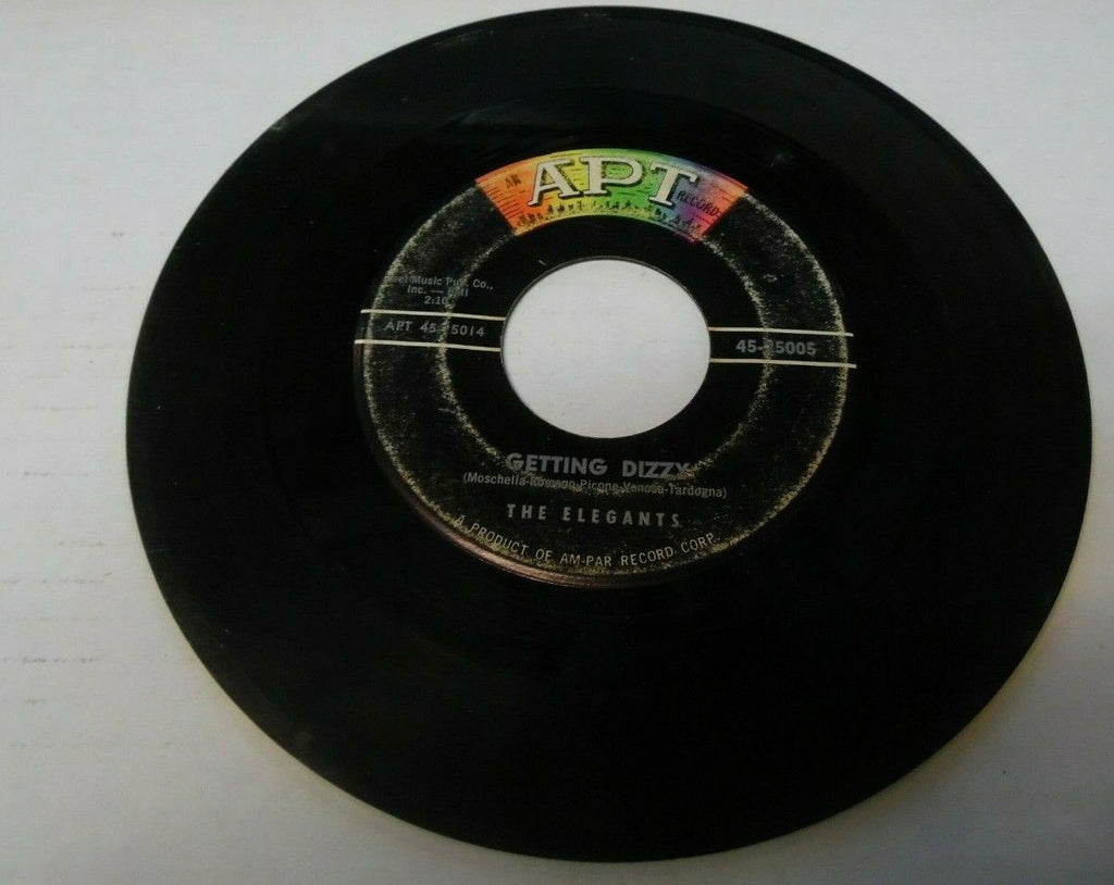 The Elegants Getting Dizzy & Little Star 45 rpm #25005 022920LLE45