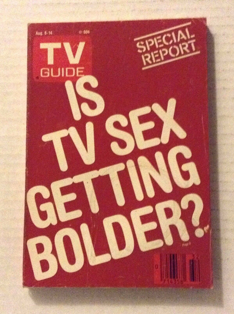 Tv Guide Magazine Is Tv Sex Getting Bolder August 8-14 1987 021417RH