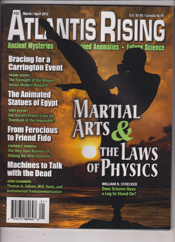 Atlantis Rising Mag Martial Arts & Laws Of Physics March/April 2012 013120nonr