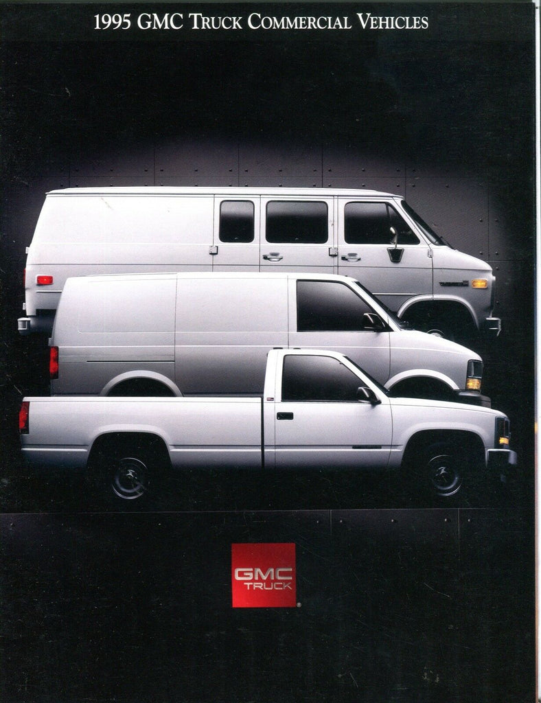 1995 GMC Truck Commercial Vehicles Automobile Brochure EX 092016jhe
