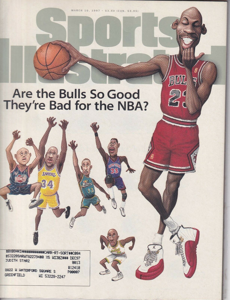 Sports Illustrated Magazine Michael Jordan Shaq March 10, 1997 041019nonr