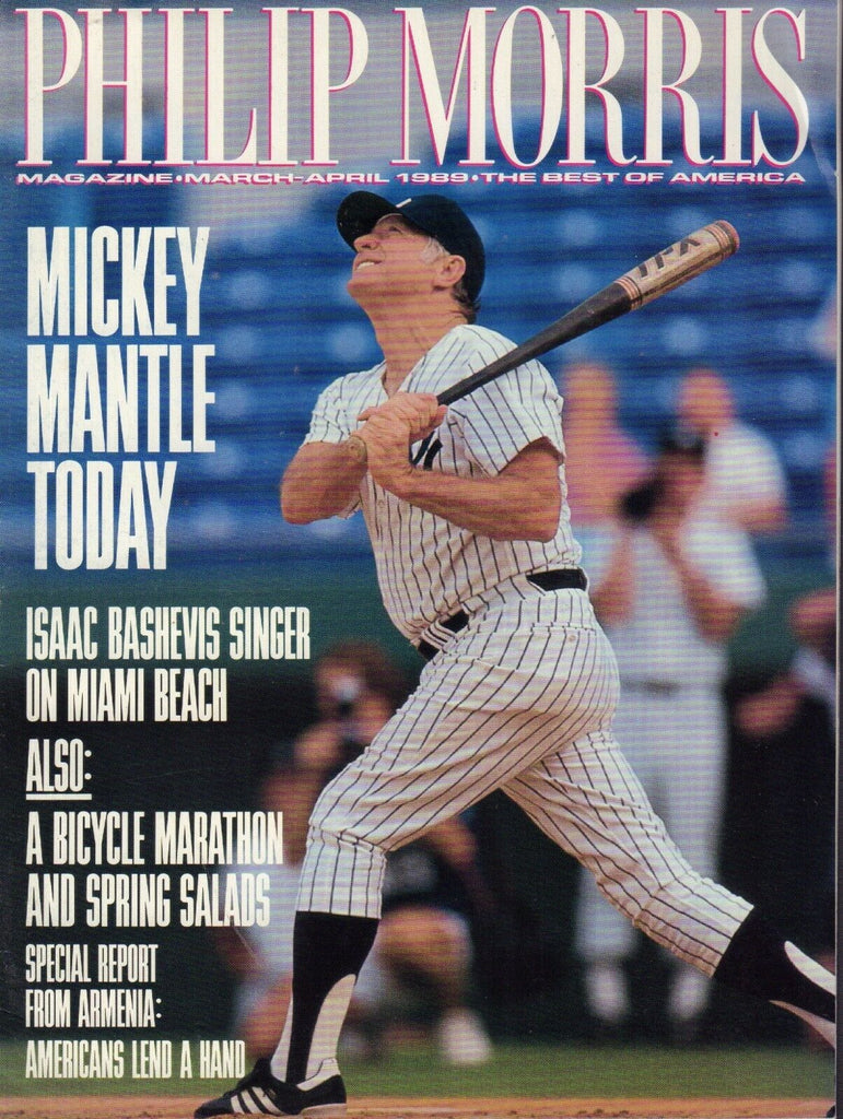 Philip Morris Magazine March-April 1989 Mickey Mantle 072217nonjhe