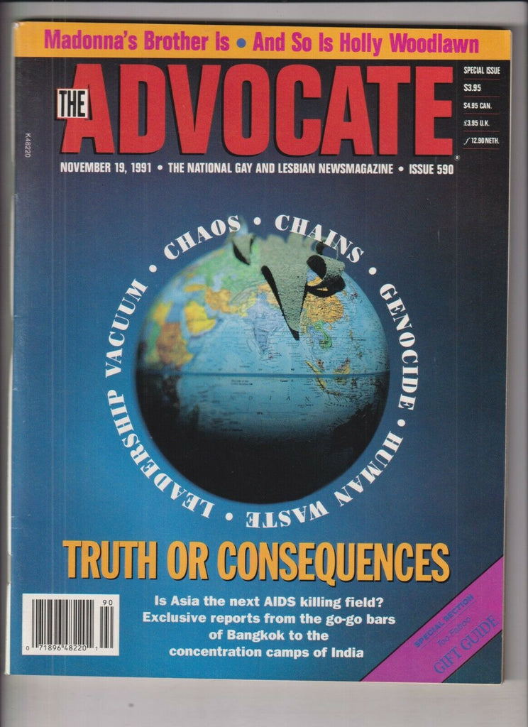 The Advocate Gay Interest Mag Aids Killing Field? November 19, 1991 031220nonr