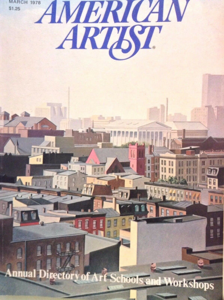 American Artist Magazine Annual Directory Of Art Schools March 1978 101817nonrh2