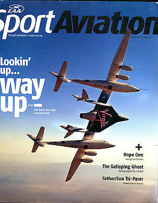 EAA Sport Aviation Magazine May 2011 Lookin' Up...Way Up EX 010516jhe2