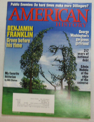 American History Magazine Benjamin Franklin Washington August 2009 052115R2