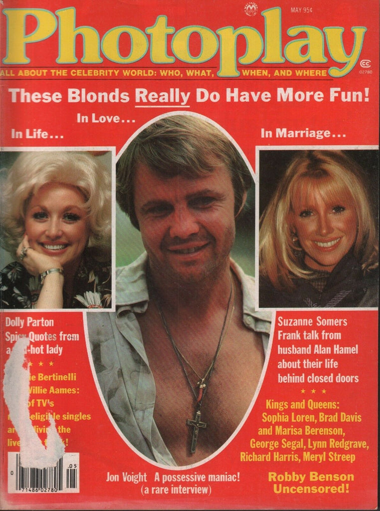 Photoplay may 1979 Jon Voight Dolly Parton w/ML 050918DBE