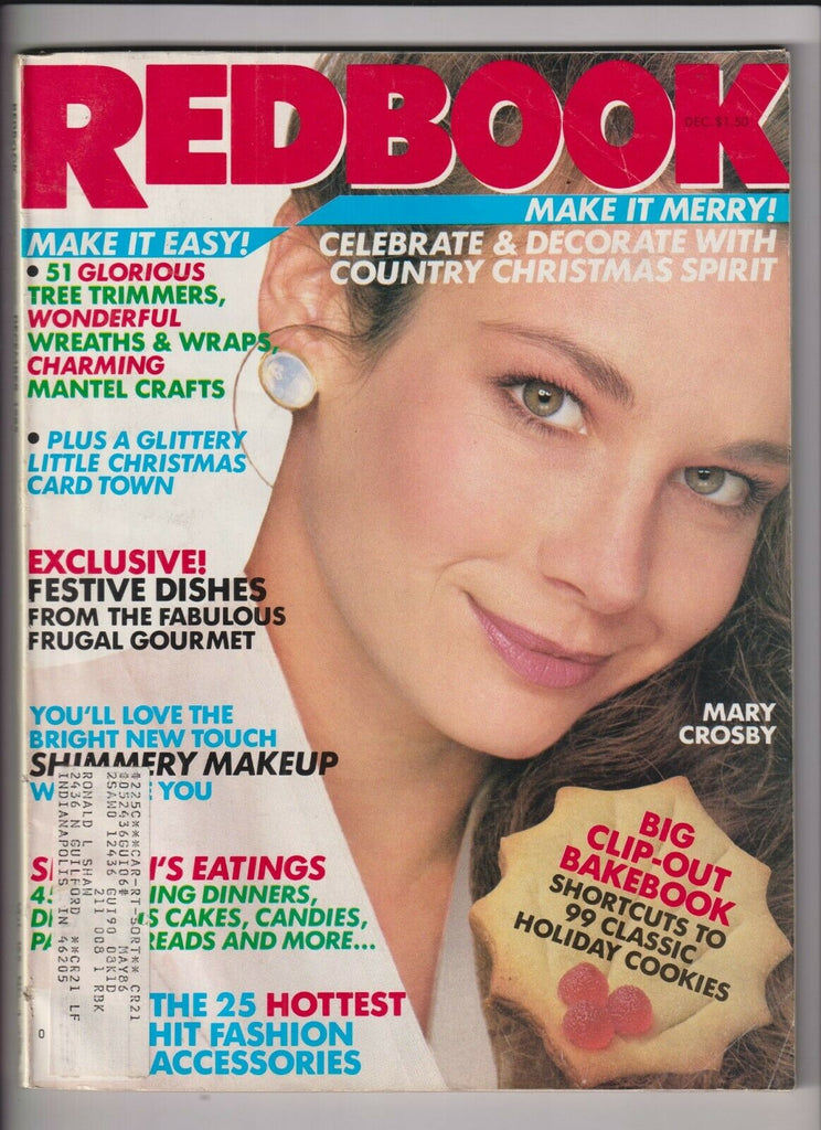 Redbook Mag Mary Crosby Festive Dishes December 1985 102319nonr