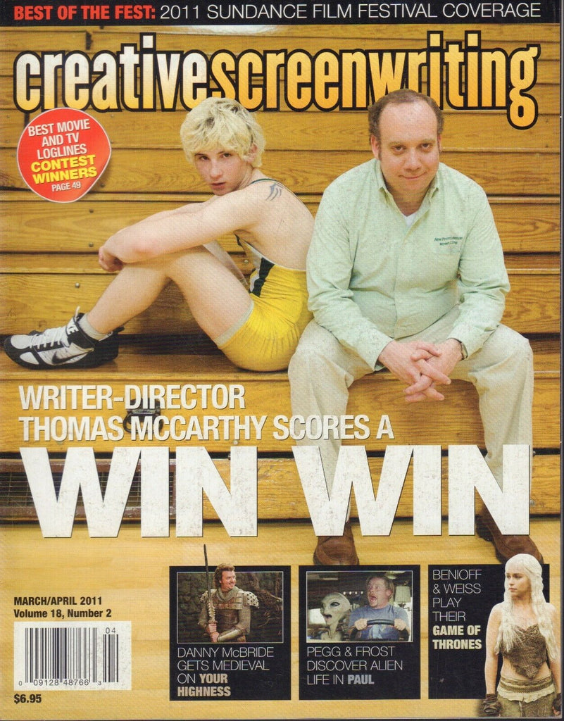 Creative Screening March/April 2011 Danny McBride Thomas McCarthy 083018AME