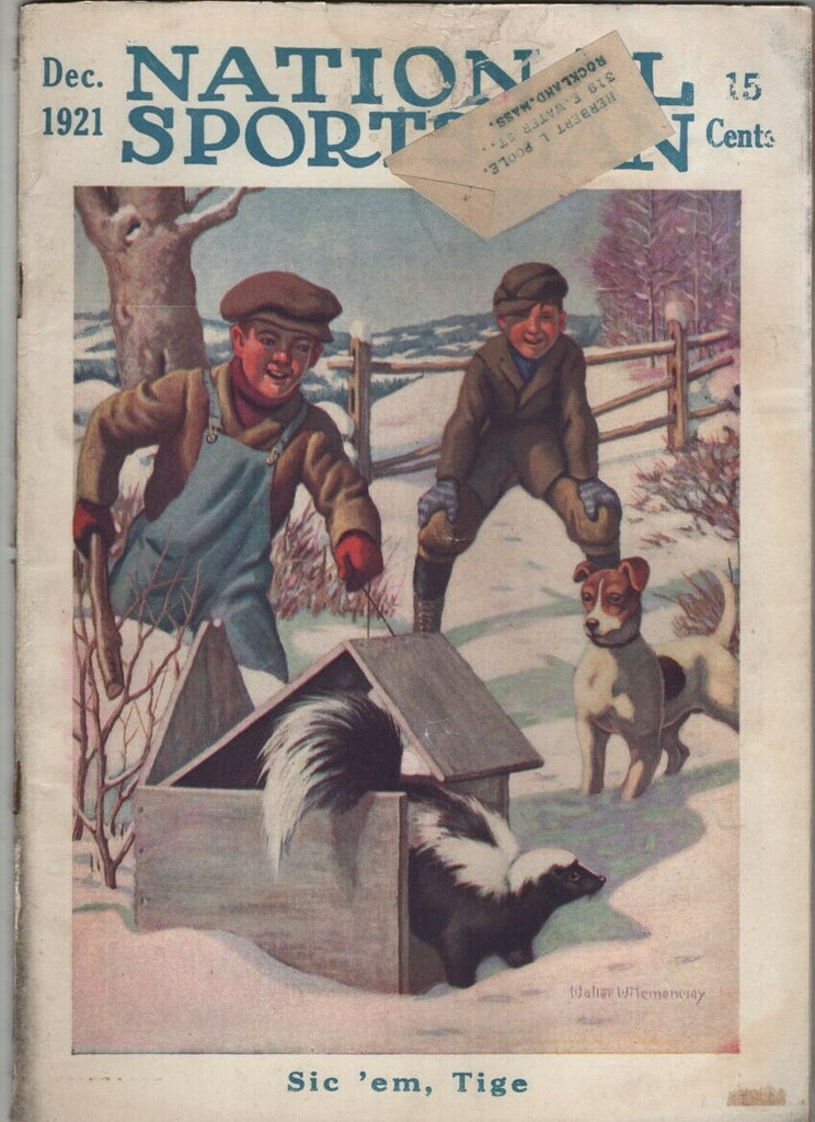 National Sportsman Mag Canadian Hunting Trip December 1921 020321nonr