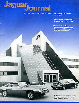Jaguar Journal September/October 1988 1989 XJ6 Sedans EX 012816jhe