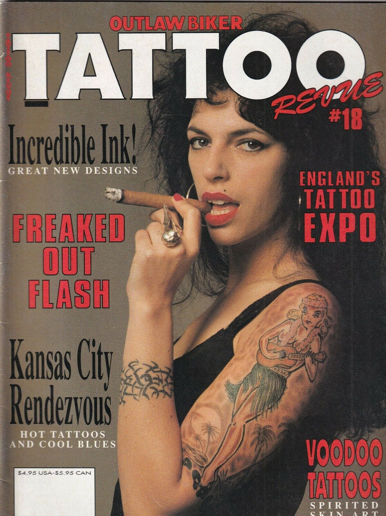 Outlaw Biker Tattoo Revue Mag England's Tattoo Expo No.18 April 1992 101519nonr