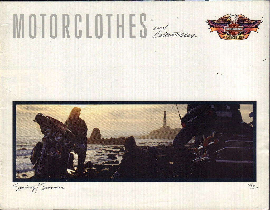 Harley-Davidson Motorclothes Spring 1992 Catalog 101416DBE