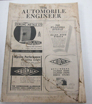 The Automobile Engineer Oversized Magazine February 1937 100814lm-e2