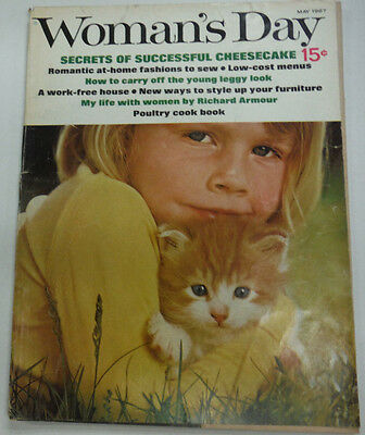 Woman's Day Magazine Secrets Of Successful Cheesecake May 1967 071615R2