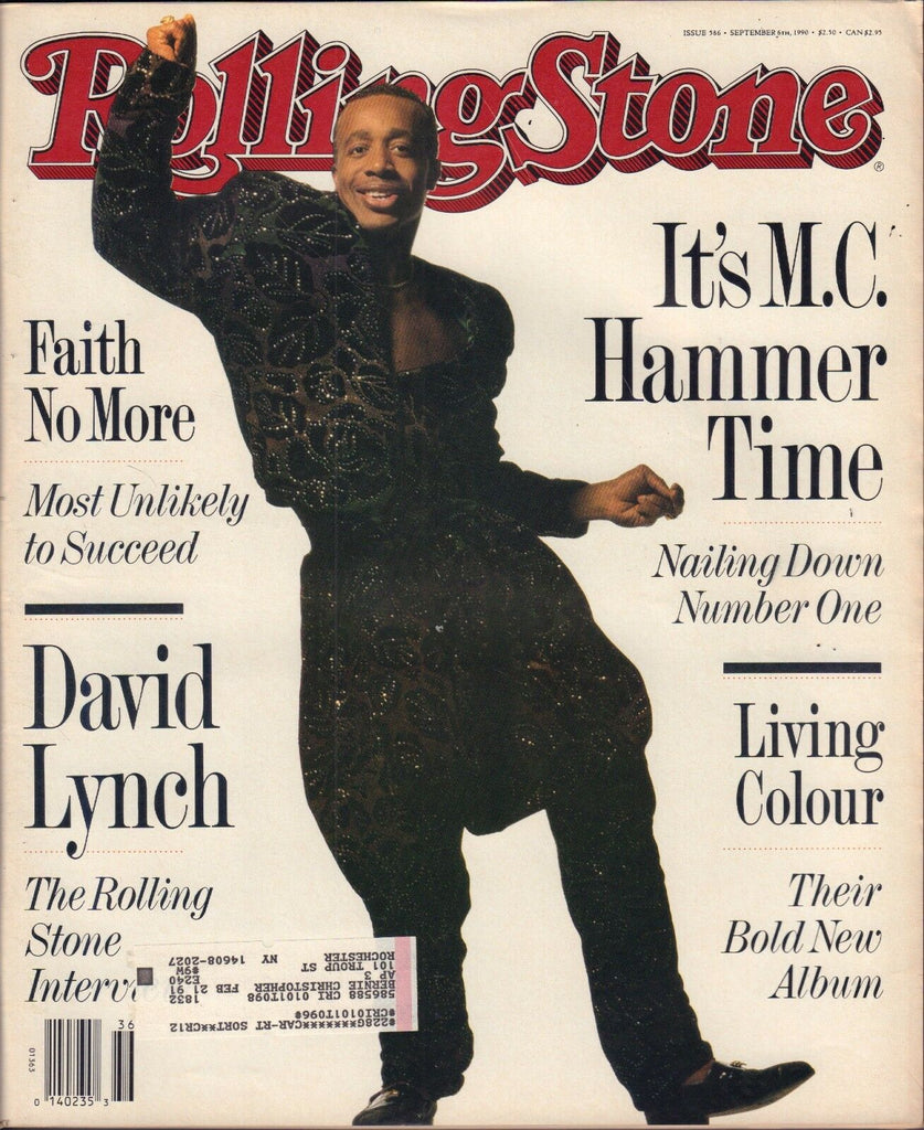Rolling Stone September 6 1990 M.C. Hammer, Faith No More w/ML 122116DBE