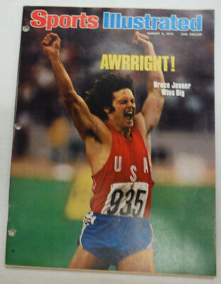 Sports Illustrated Magazine Bruce Jenner Wins Big August 1976 061115R