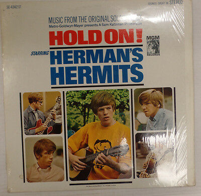 Hold On! Starring Herman's Hermits Original Music Score 33RPM 053016 TLJ