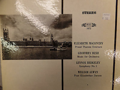 Maconchy, Bush, Berkeley, Alwyn LPO 33 RPM VINYL VG+ 011116 TLJ2