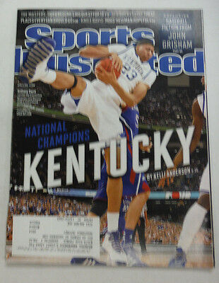 Sports Illustrated Magazine Anthony Davis John Grisham April 2012 051615R