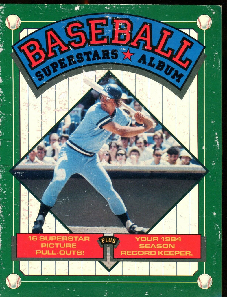 1984 Baseball Superstars Album George Brett VG 012617jhe