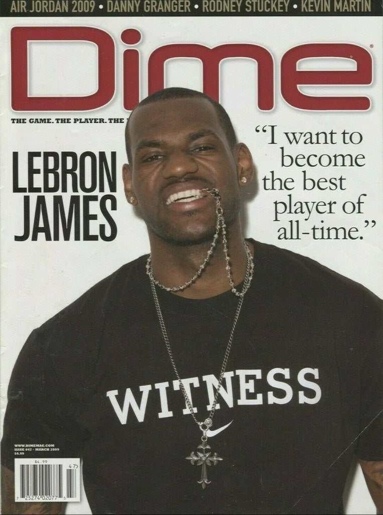 Dime March 2009 Lebron James Rodney Stuckey 021220DBE