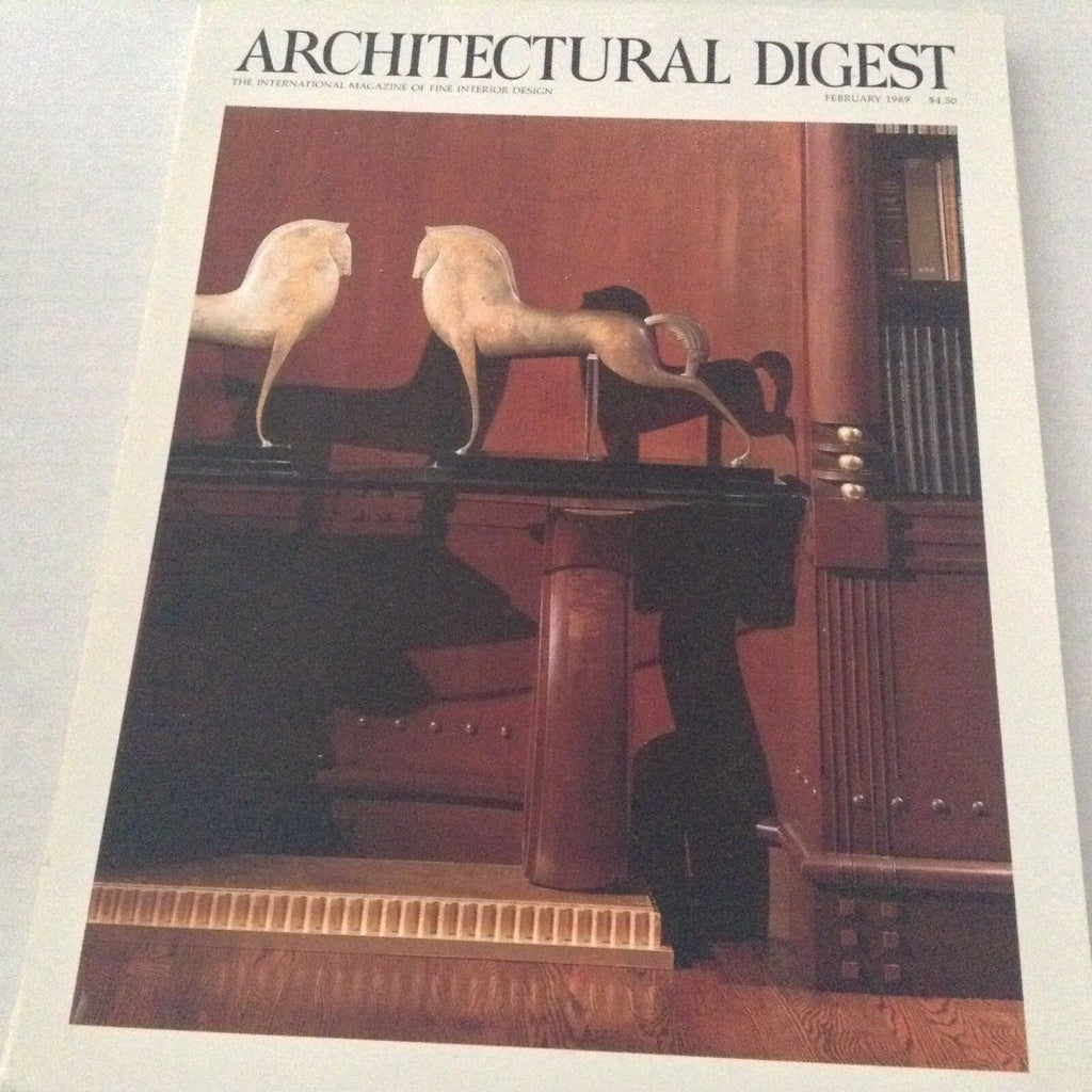 Architectural Digest Magazine Stanley Tigerman February 1989 071117nonrh