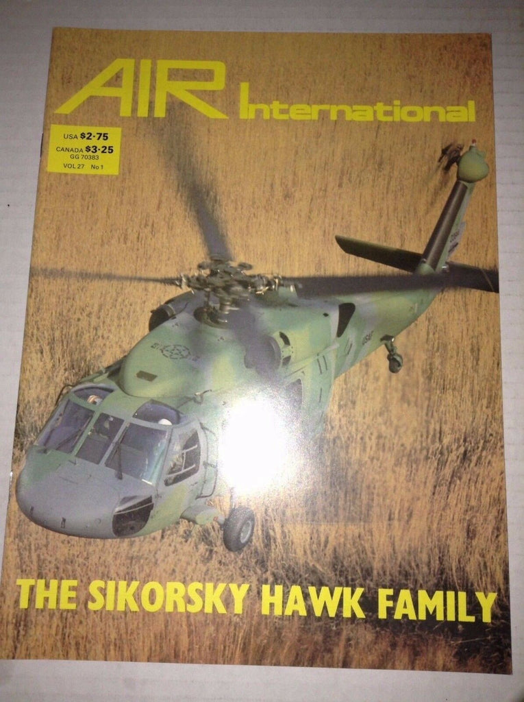 Air International Plane Magazine Sikorsky Hawk Family July 1984 120716rh2