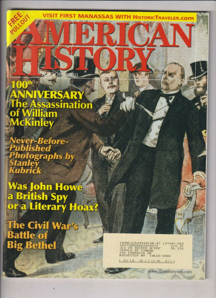 American History Mag John Howe William McKinley October 2001 032720nonrh