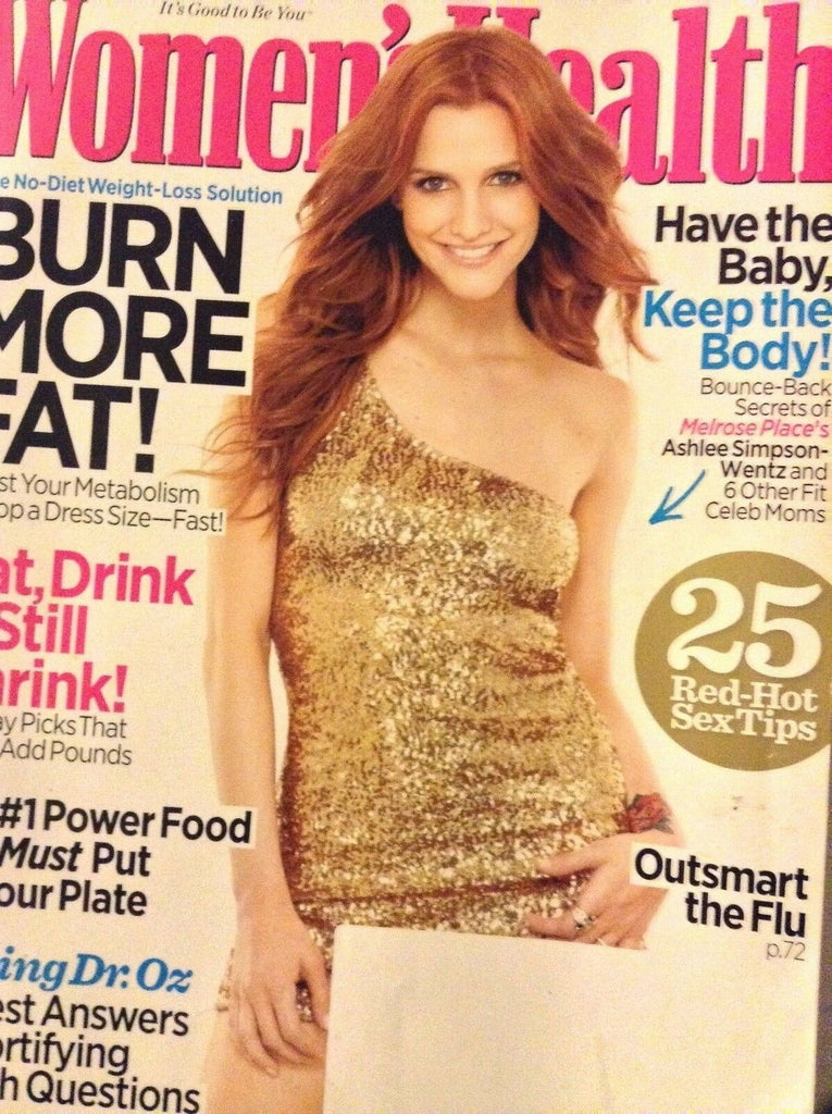 Women's Health Magazine Melrose's Ashlee Simpson Wentz December 2009 012619nonrh