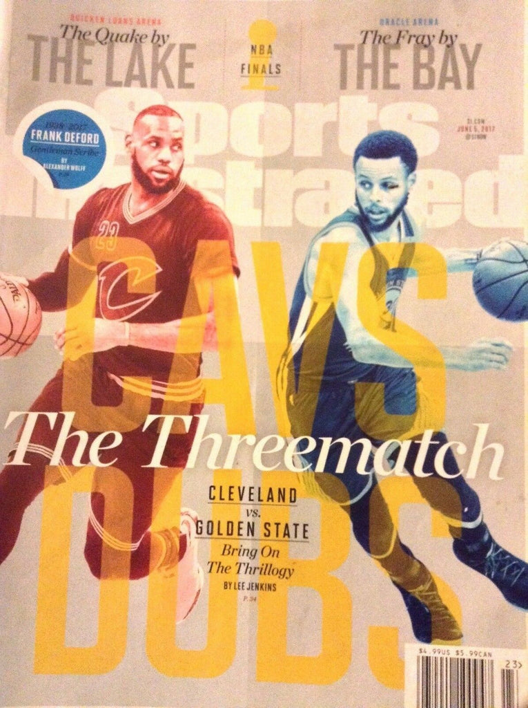 Sports Illustrated Magazine Cleveland Vs. Golden State June 5, 2017 120118nonrh