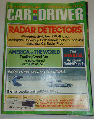 Car And Driver Magazine America Vs The World February 1979 123014R2