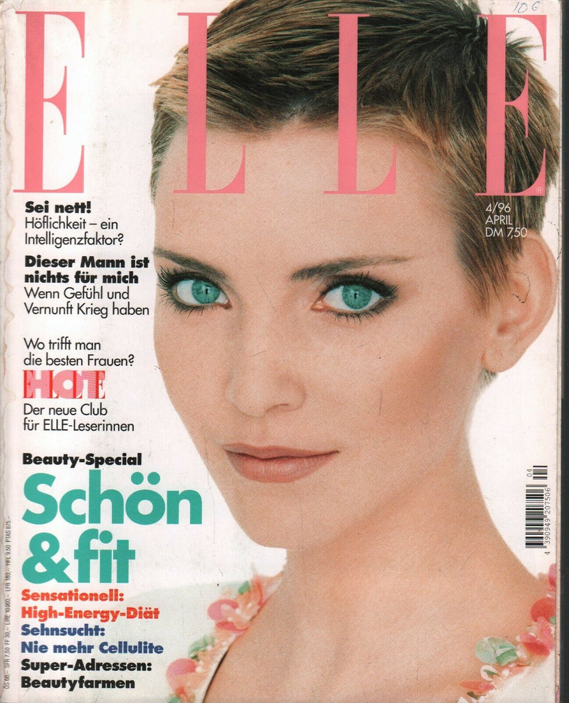 Elle German Fashion April 1996 Nadja Auermann Isabelle Adjani 100720ame2