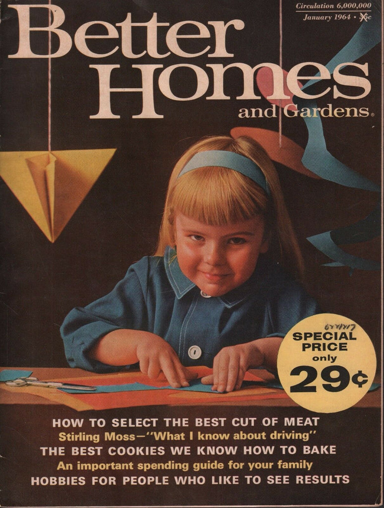 Better Homes And Gardens January 1964 Stirling Moss 072617nonDBE2